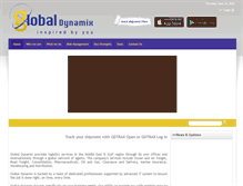 Tablet Screenshot of gdynamix.com